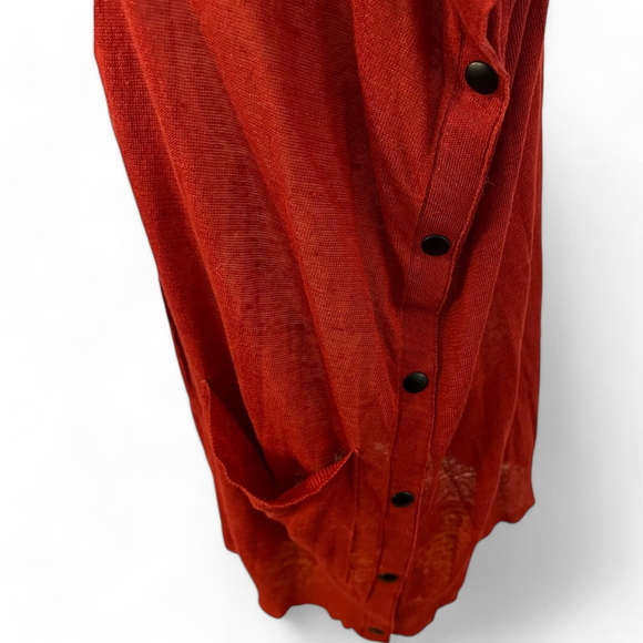 Women's Jean Paul Gaultier Cardigan Size M Red - Picture 2 of 4